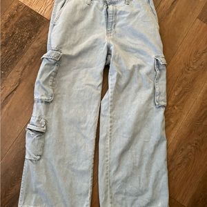 Women cargo pants 14R